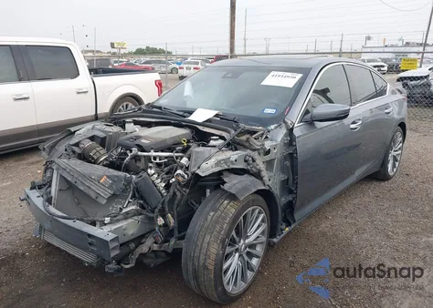 2021 Cadillac Ct5 Premium Luxury из США, поврежденный, VIN 1G6DN5RK3M0146941